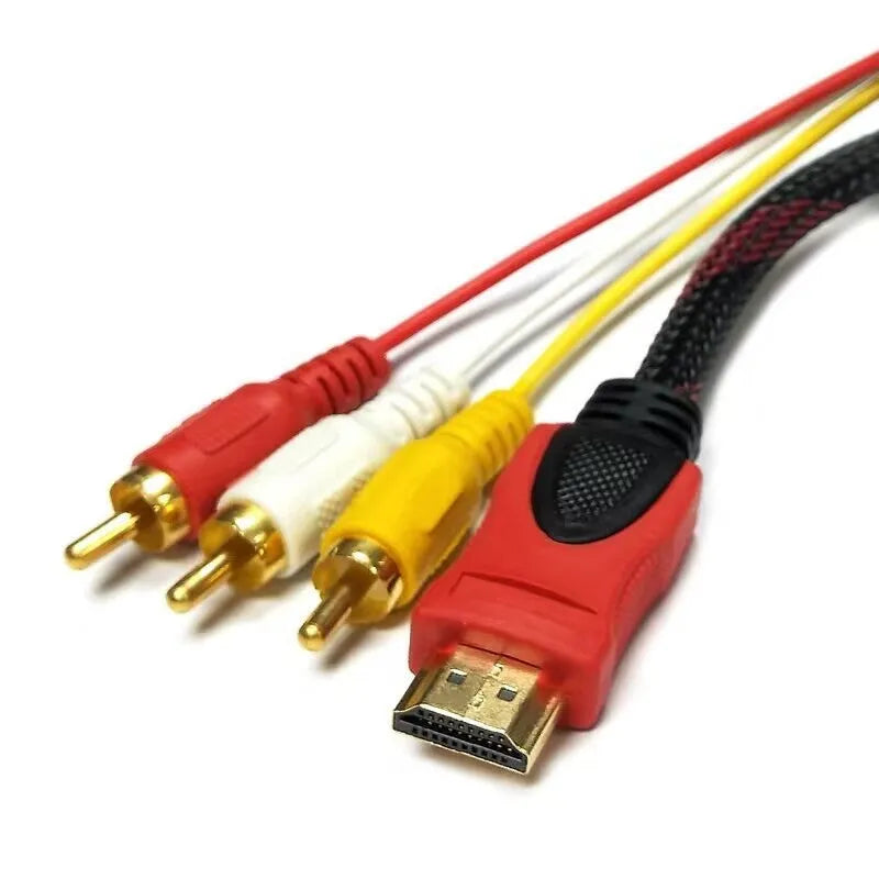 HDMI to AV15M conversion cable 1.5 metres length with gold alloy connectors