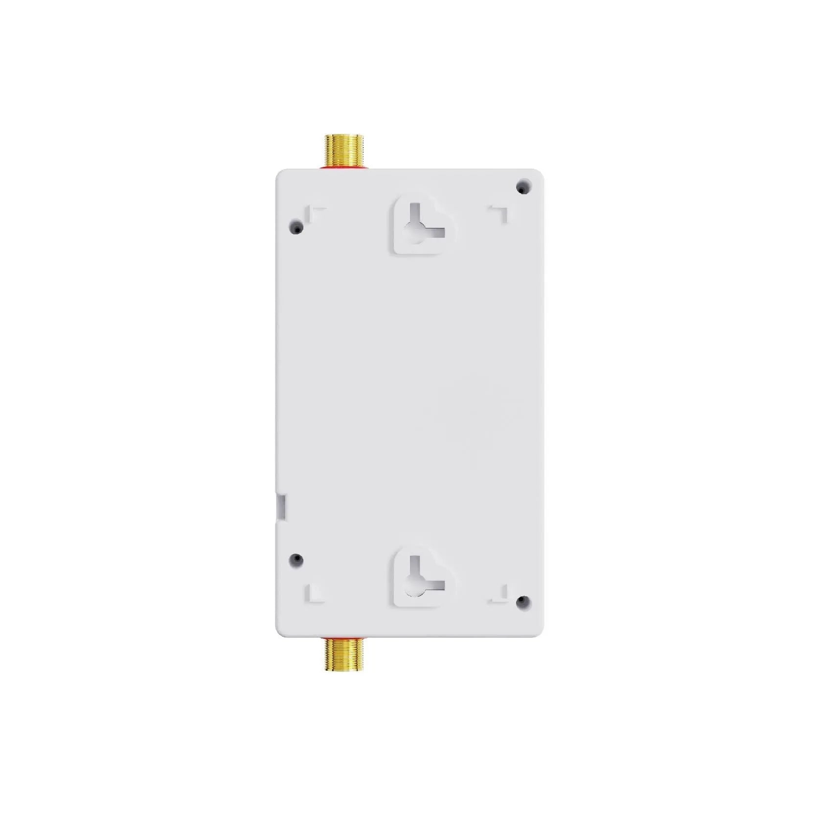 Household quick-heating water heater with LED touch screen in gold, silver, or white finish
