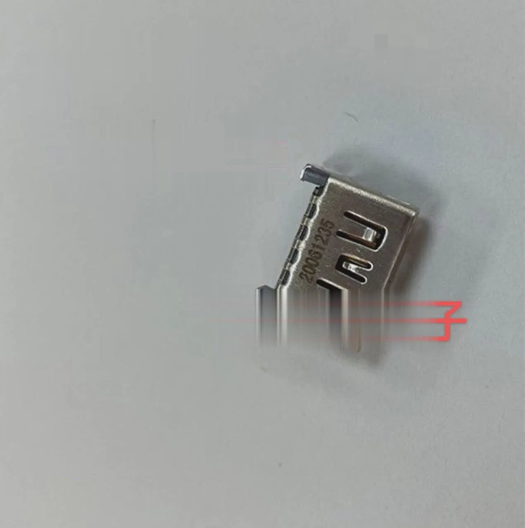 Silver HDMI host socket connector for game console accessory replacement