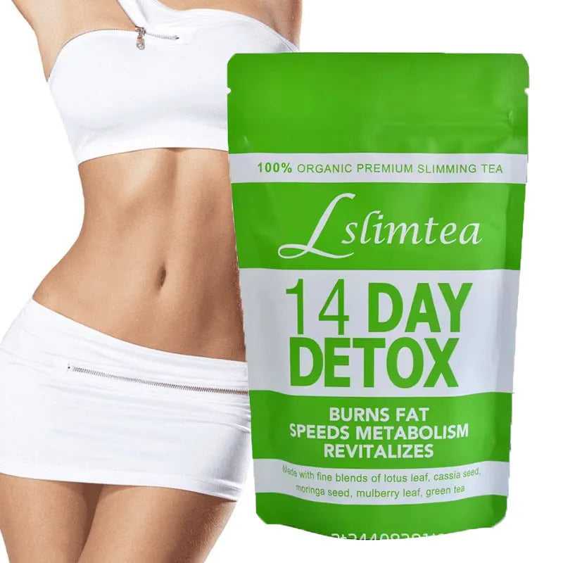 14 Day Herbal Detoxification Diet Tea pack with 14 individual 3g tea sachets