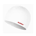 Silicone swimming cap with waterproof earmuffs in multiple colours