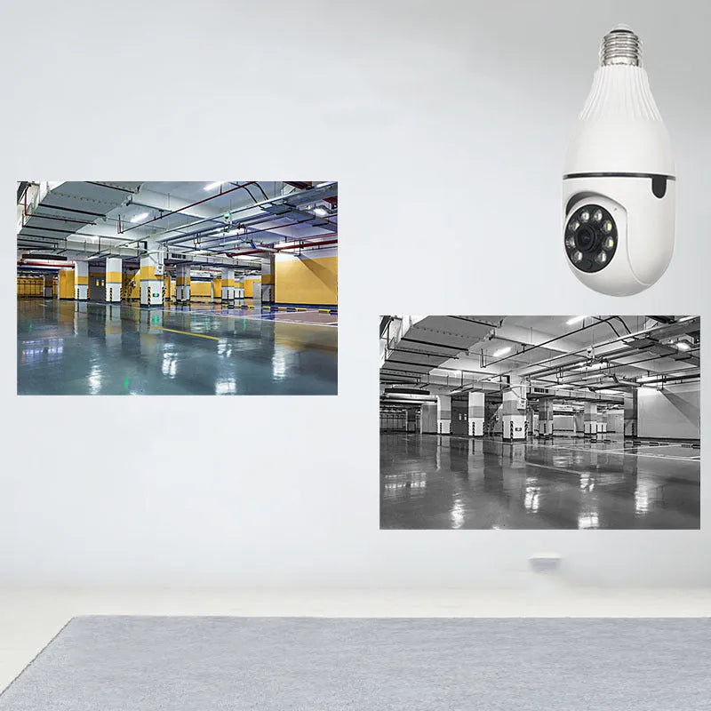 Rui Chuan Technology Minions model 3MP wireless surveillance camera with dual light night vision and USB cable