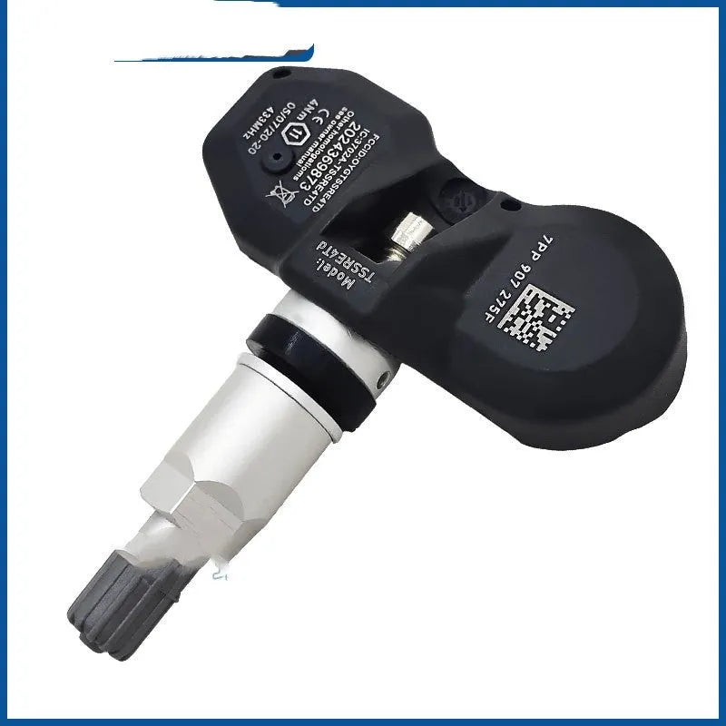 Black tyre pressure monitor component for Audi vehicles with single unit packaging