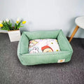 Dogs and cats pet winter cotton universal nest in fine velvet with crystal super soft cover, 50x40cm or 60x50cm