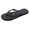 Men's non-slip rubber flip-flop beach slippers with EVA upper in gray, open-toe style