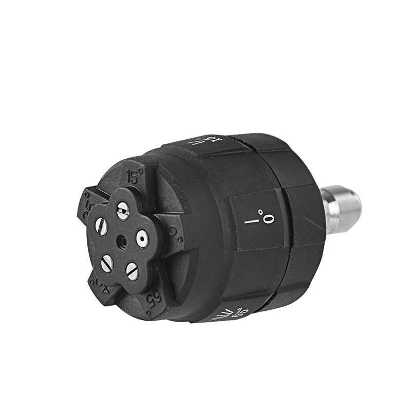Five-in-one high-pressure water gun spray nozzle with five pattern selector