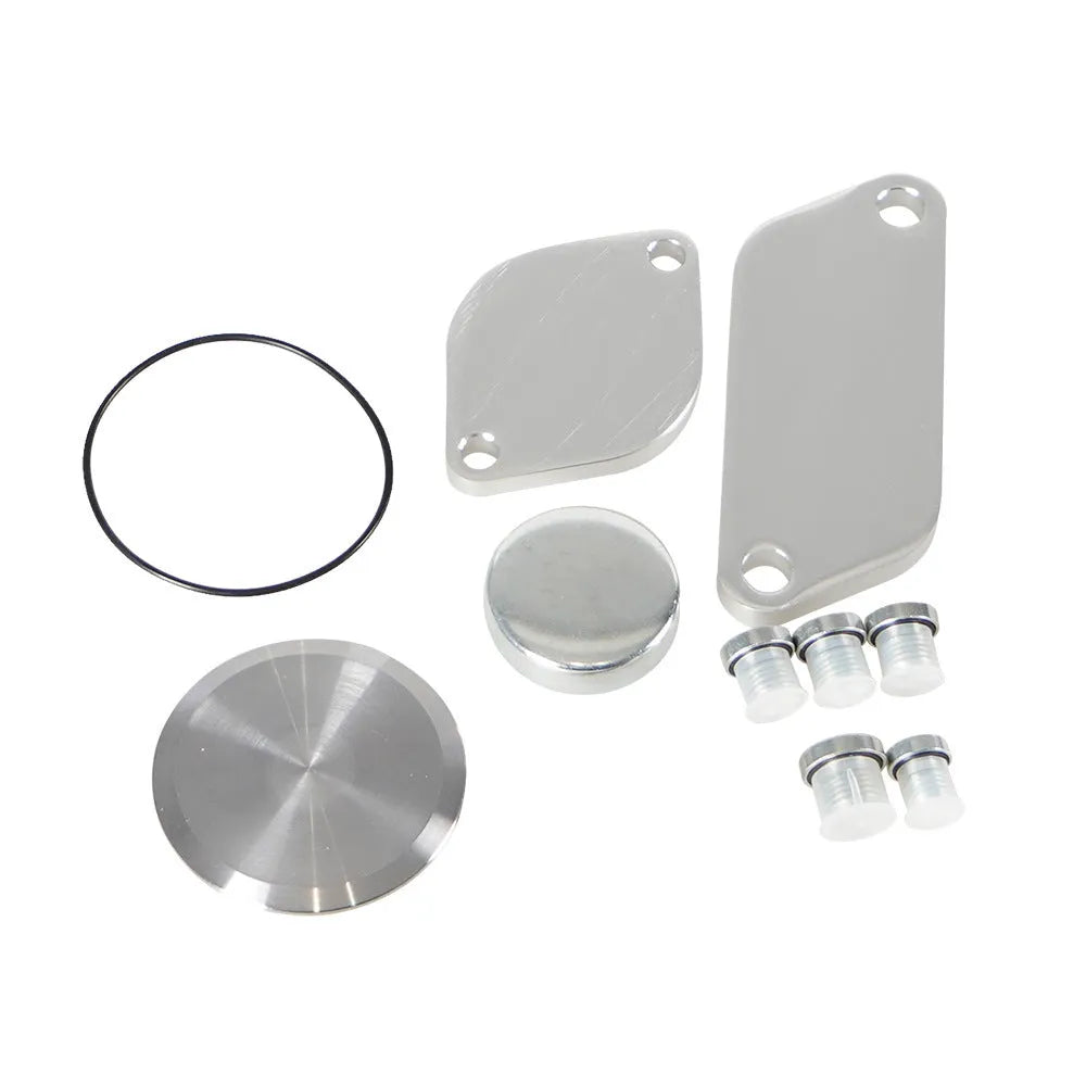 Silver aluminium alloy automotive valve cover component for engine repair