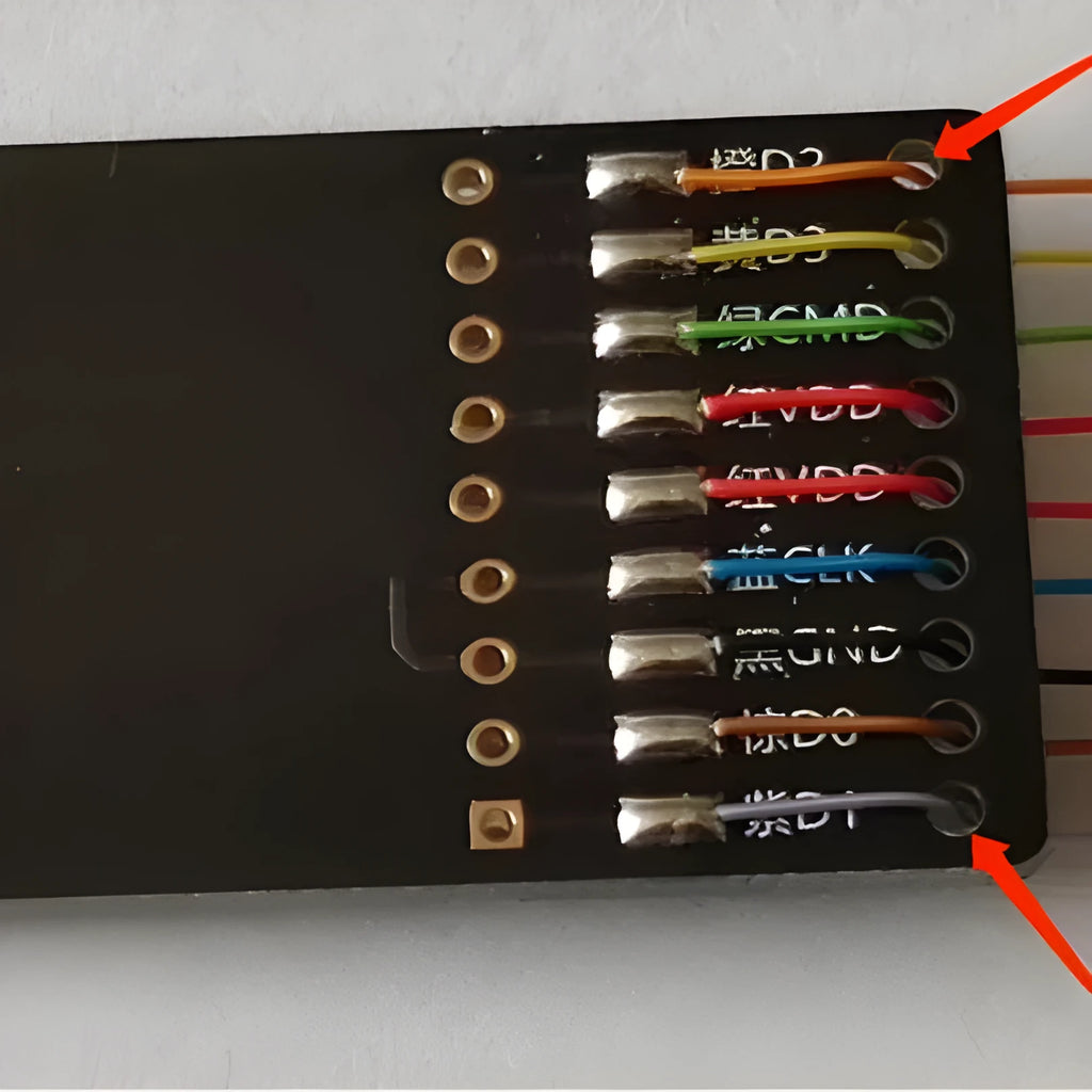 EMMC read/write tool for car audio maintenance on BMW Mercedes Audi Porsche systems