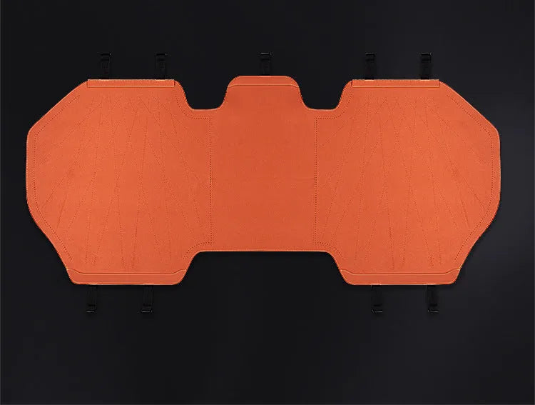 Tailored leather ultra thin car seat cover with gradient hole pattern in six colour options