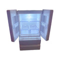 White plastic miniature candy toy model with light-up feature for display collections