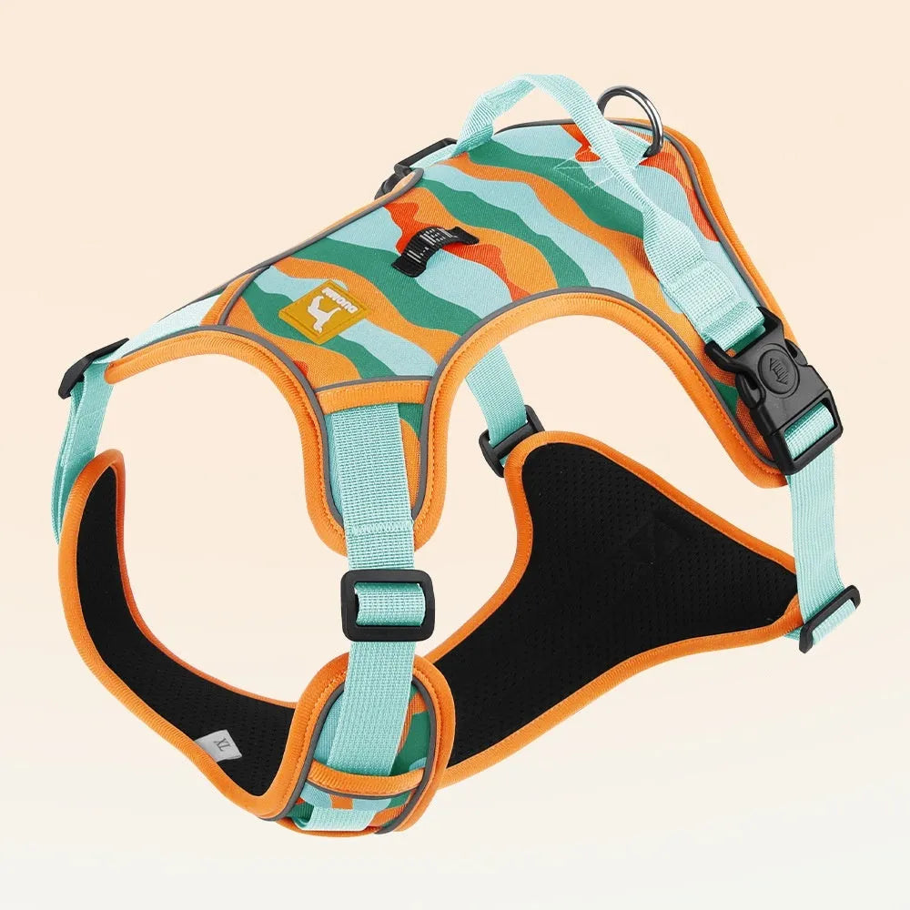 Dog walking rope with reflective elements and Oxford cloth construction in four colour options