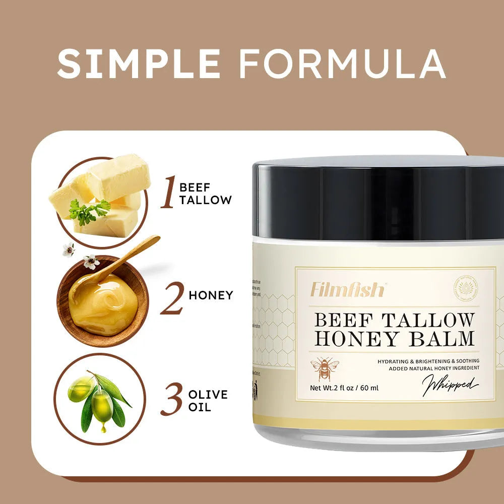 60ml honey moisturising body cream jar with refreshing nourishing skin care treatment