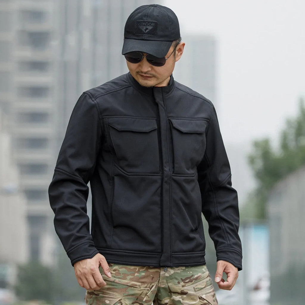 Bone Frog Peak Breaker solid colour soft shell jacket for mountaineering and outdoor sports
