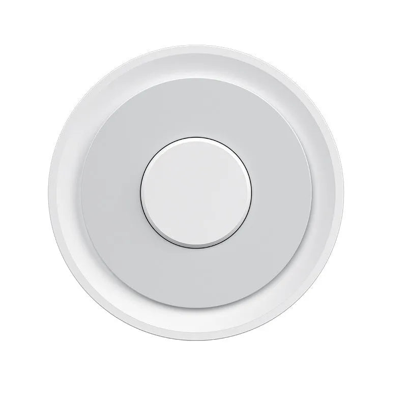 White intelligent ZigBee dual mode wired gateway home control hub 78mm