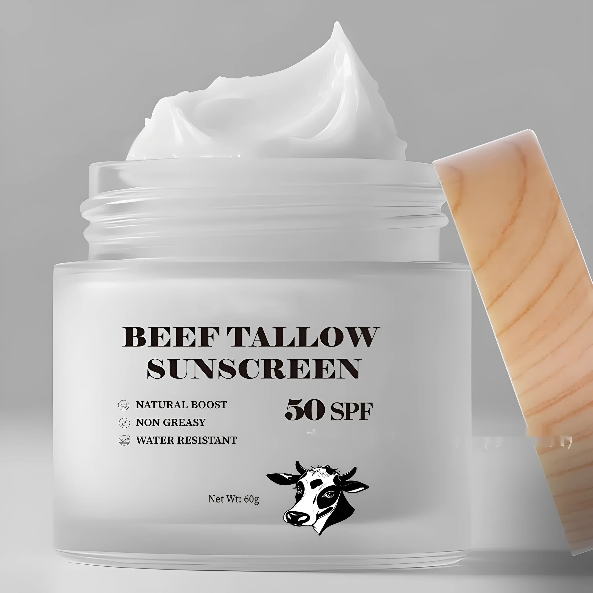 Beef Twill Protective Cream 60g jar with waterproof non-greasy formula