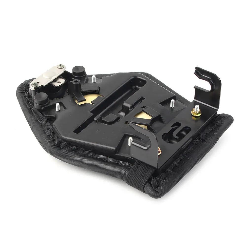 BMW S1000RR HP4 rear leather seat bag lockable waterproof motorcycle cushion sponge PU leather ABS bottom plate
