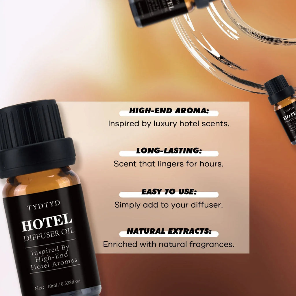 10ml natural plant fragrance essential oil in glass bottle