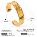 Adjustable stainless steel Wings ring with electroplated finish in multiple colour options