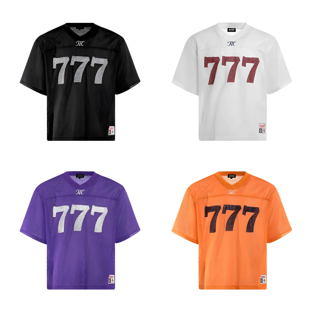 Men's loose fit retro t-shirt in black, white, purple or orange colours with short sleeves