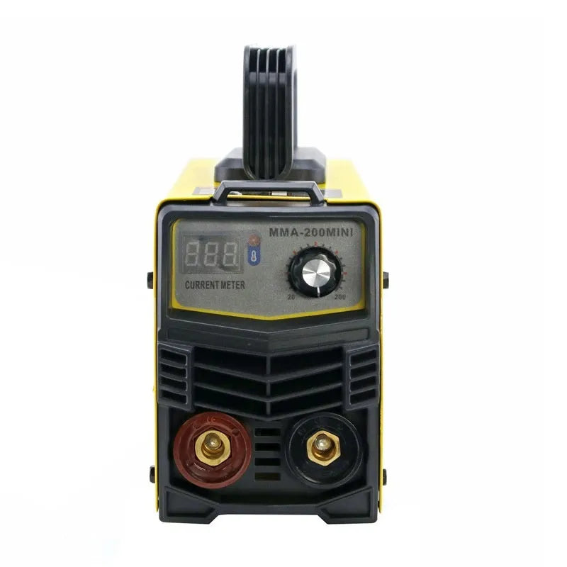 MMA-200MIN household DC welding machine with inverter technology and included welding accessories