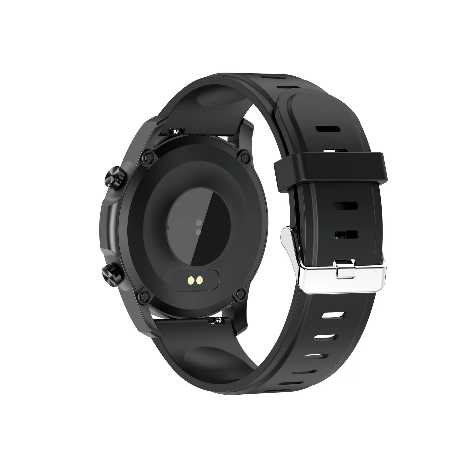 Youth2 smart bracelet with zinc alloy case and black wristband showing its 1.3-inch colour display.