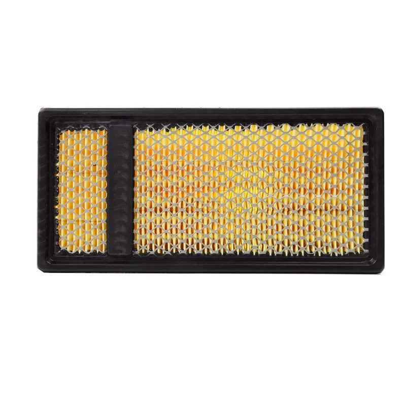 Dodge Ram pickup truck replacement air filter cartridge with sealing ring.