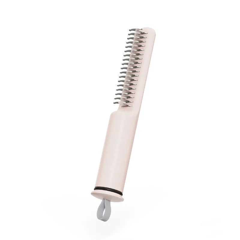 Stainless steel dematting comb with user-friendly handle for removing knots from dog hair