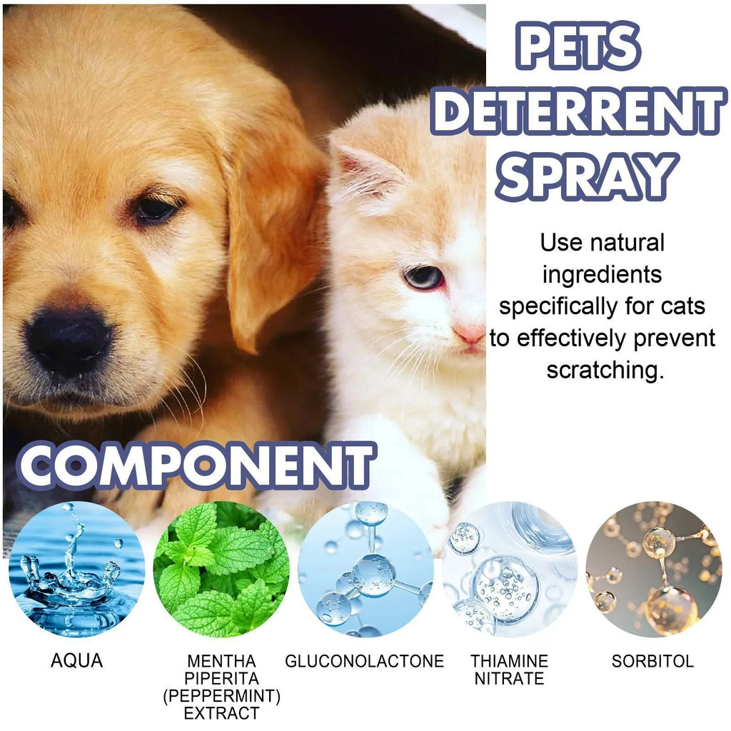 Boxed 50ml restricted area set up expelling spray for dogs and cats anti-scratch bite deterrent