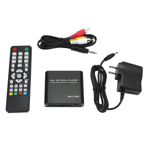 1080P Full HD media player with all-metal construction and HDMI interface