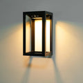Chinese style solar-powered outdoor wall lamp with plastic housing for garden courtyard lighting