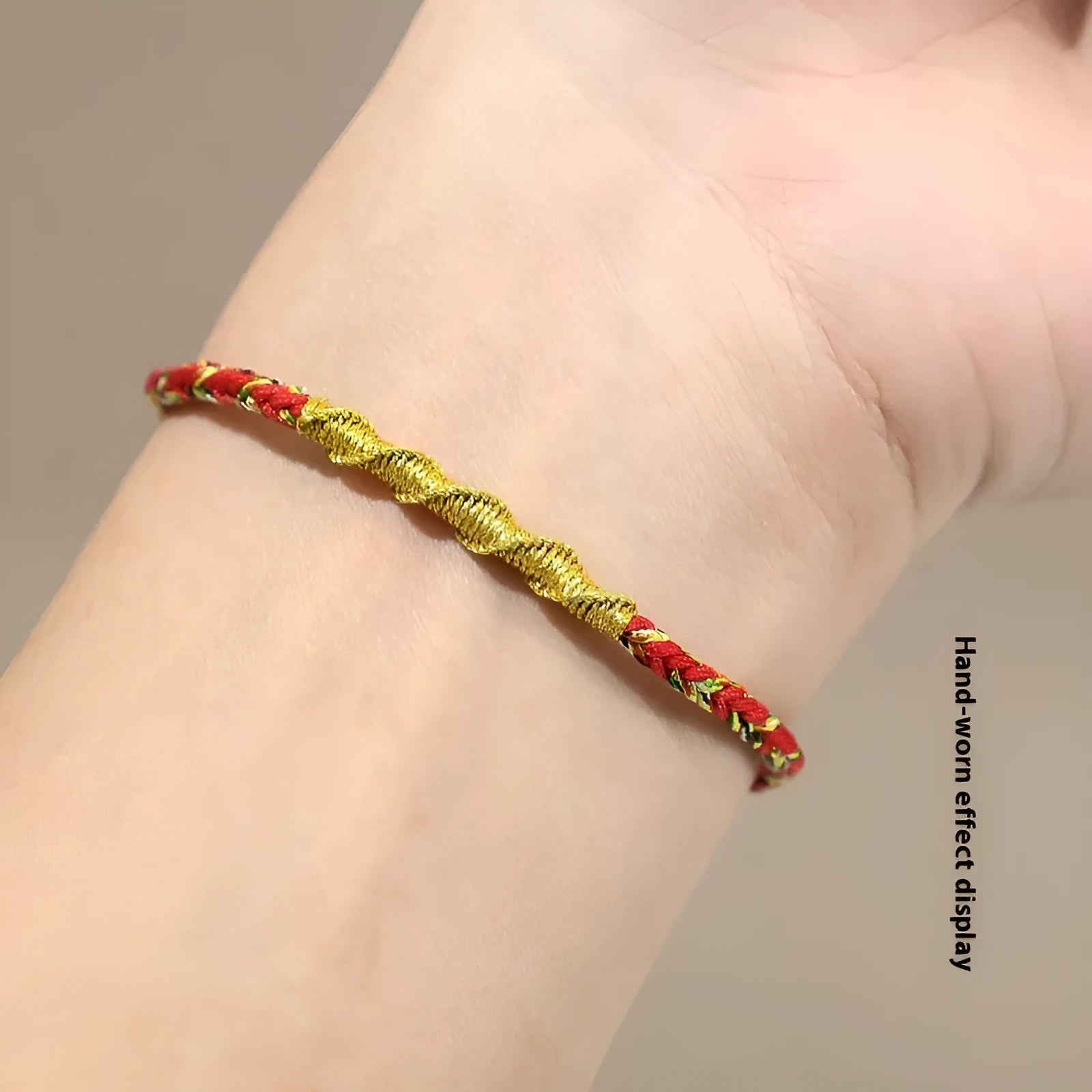 Eight-strand woven colourful guardian strap in zodiac colour options with hand-woven flexible wire construction