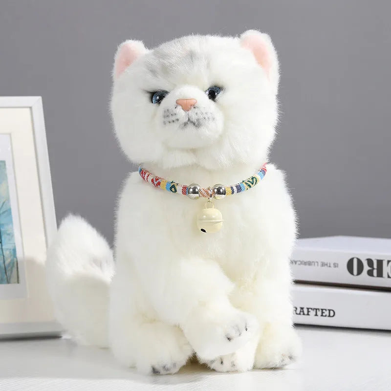 Coloured ethnic pattern adjustable pet collar for dog or cat with a small metal bell attached.