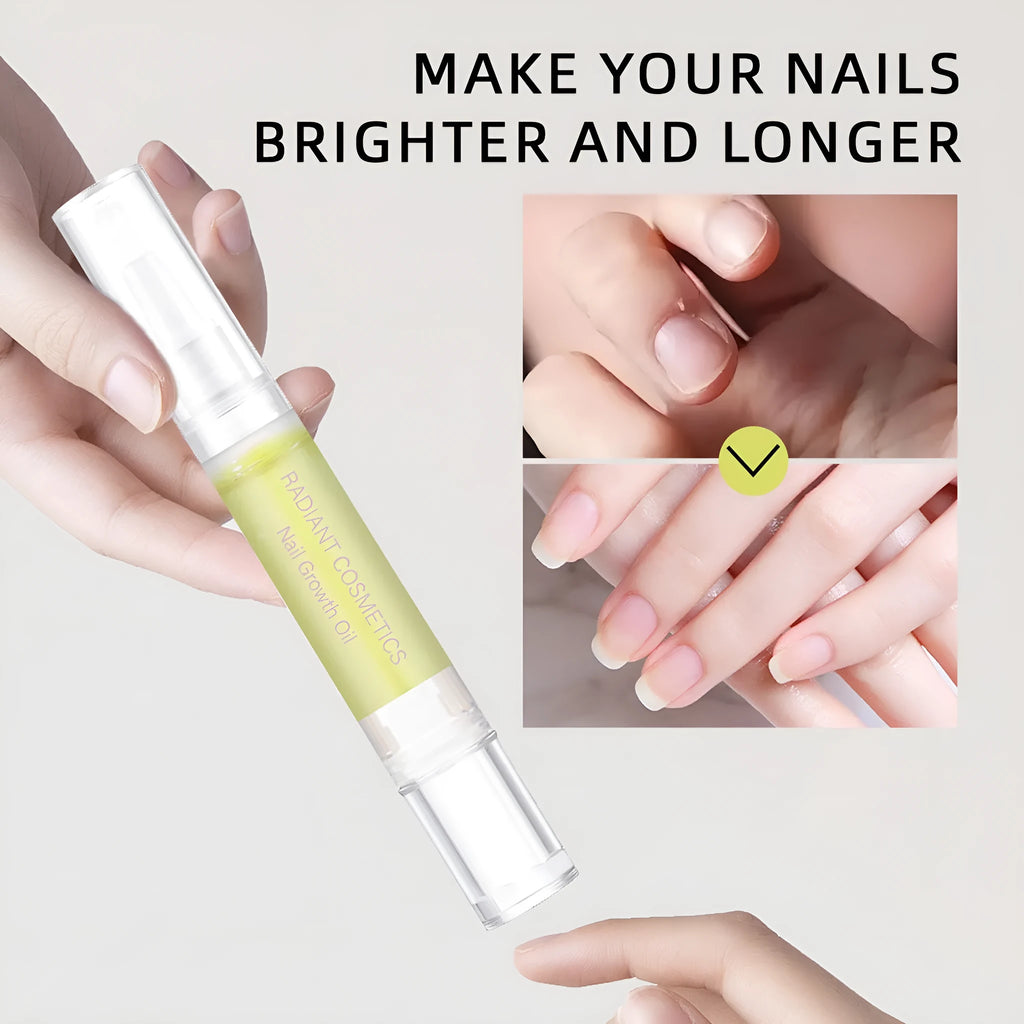 3ml nail growth oil bottle for wash-free nail treatment and cuticle care
