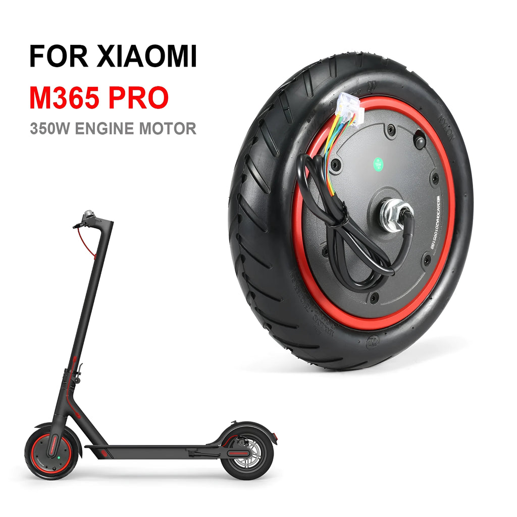 350W electric scooter motor for 8.5 inch wheel replacement with direct drive design