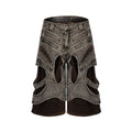 Men's sleeveless denim vest jacket with front zipper closure