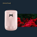 Solid car aromatherapy decoration cup measuring 10cm by 6cm in choice of four fragrances