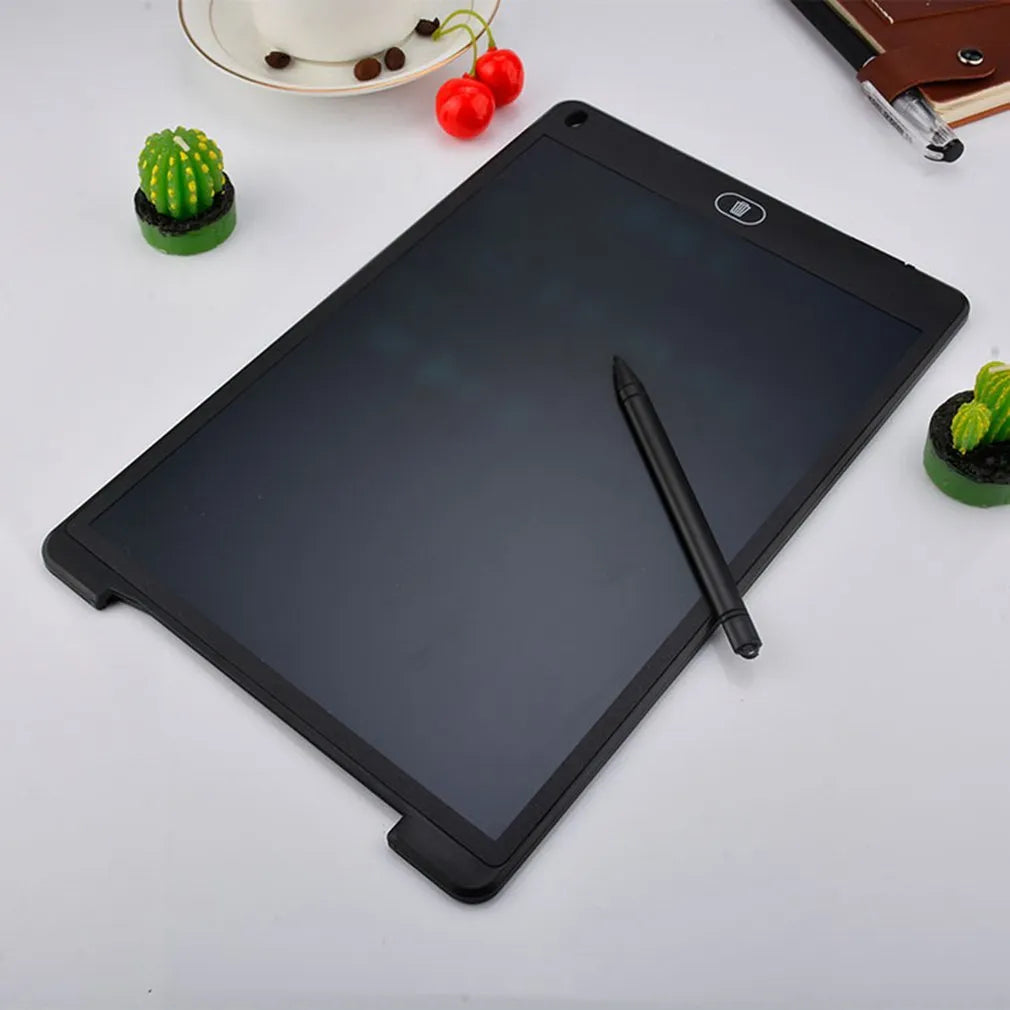 LCD electronic handwriting board for children in various colours with attached stylus pen