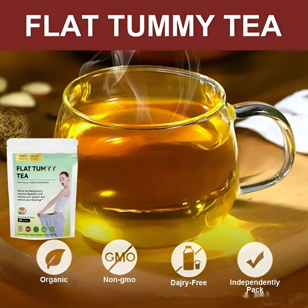 28 Day Slim Flat Tummy Tea sachet for women herbal detox weight management tea bags