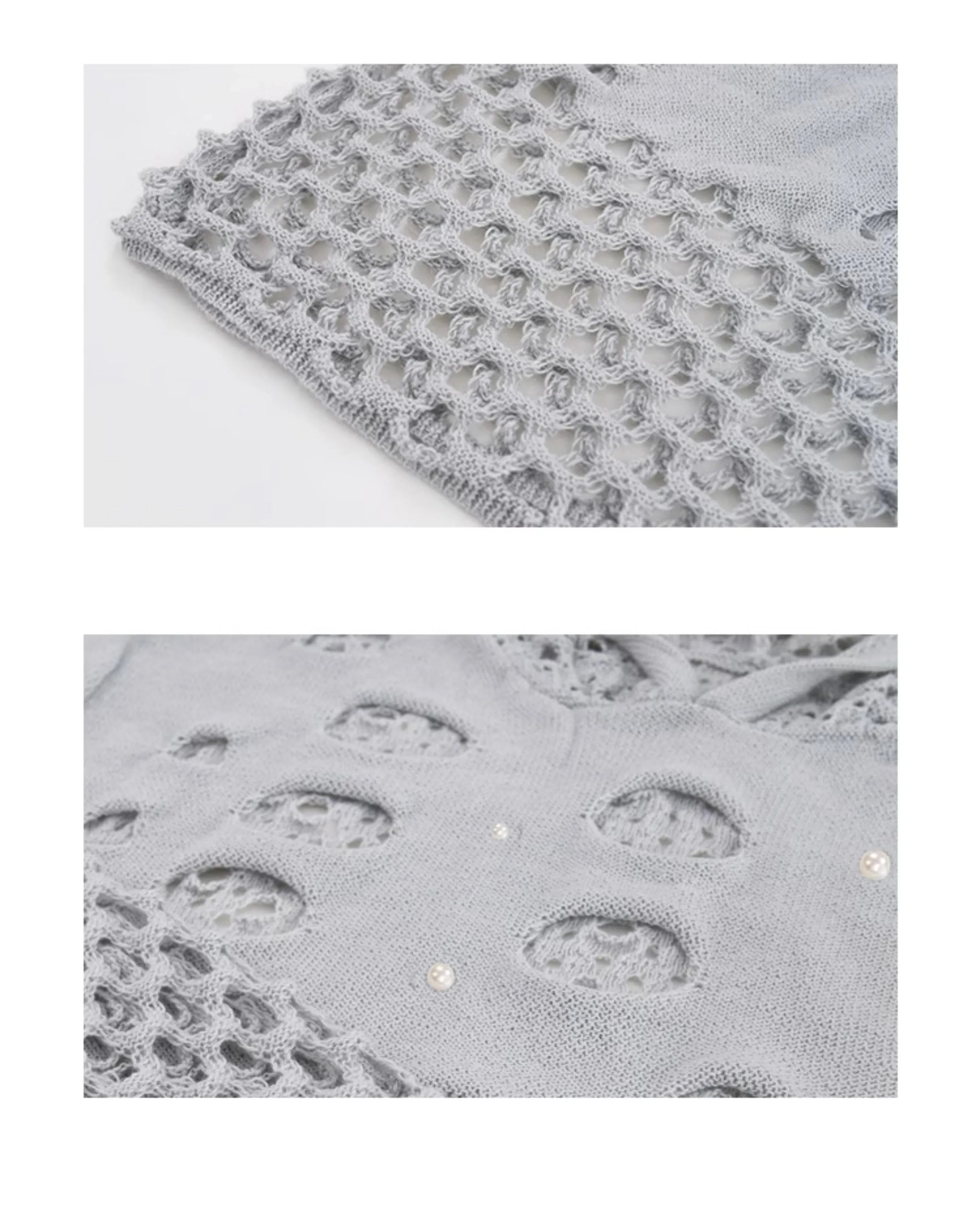 Black men's loose hoodie with pearl decoration on the hood, shown as a thin spring sweater.
