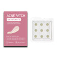 Box of 9 mild acne patches for desalting pimples and closed mouth acne treatment