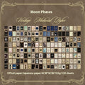 Retro note stickers pack with 320 pieces in Secret Land colour, each measuring 4cm by 6cm.