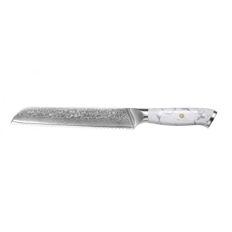 Damascus VG10 steel combined chef's knife with 21cm blade for multi-purpose kitchen use
