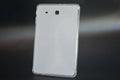 Clear ultra-thin silicone and TPU protective case for a tablet on a white background.