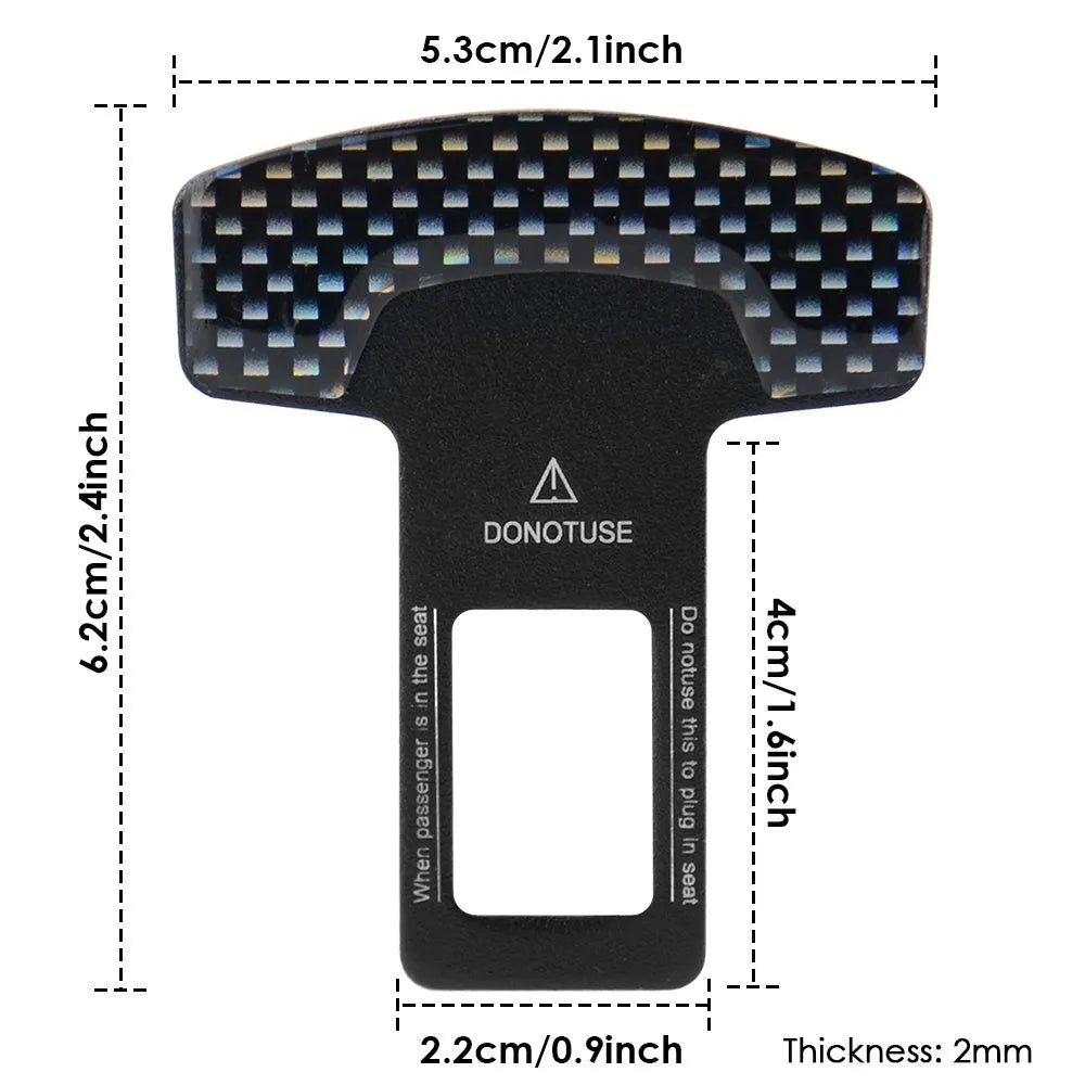 Aluminium alloy lock tongue bottle opener key chain with 2.1cm buckle pick head in frosted carbon fibre finish