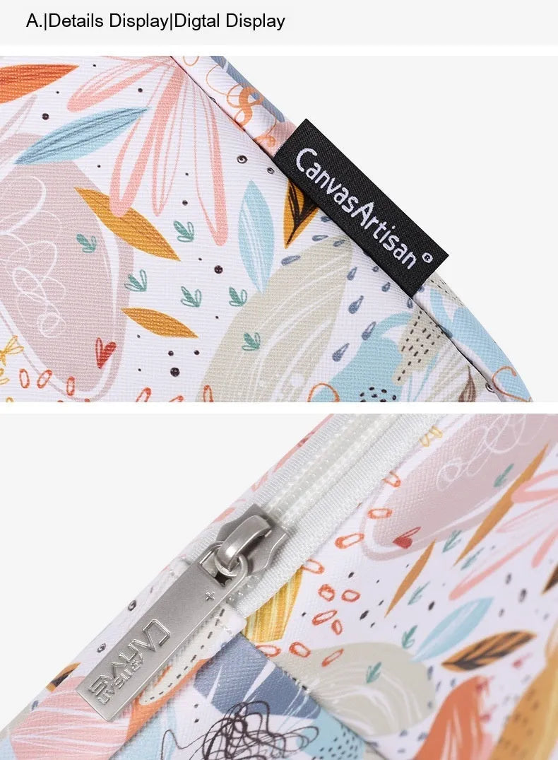 White PU leather waterproof laptop inner bag or sleeve for 14-inch computers