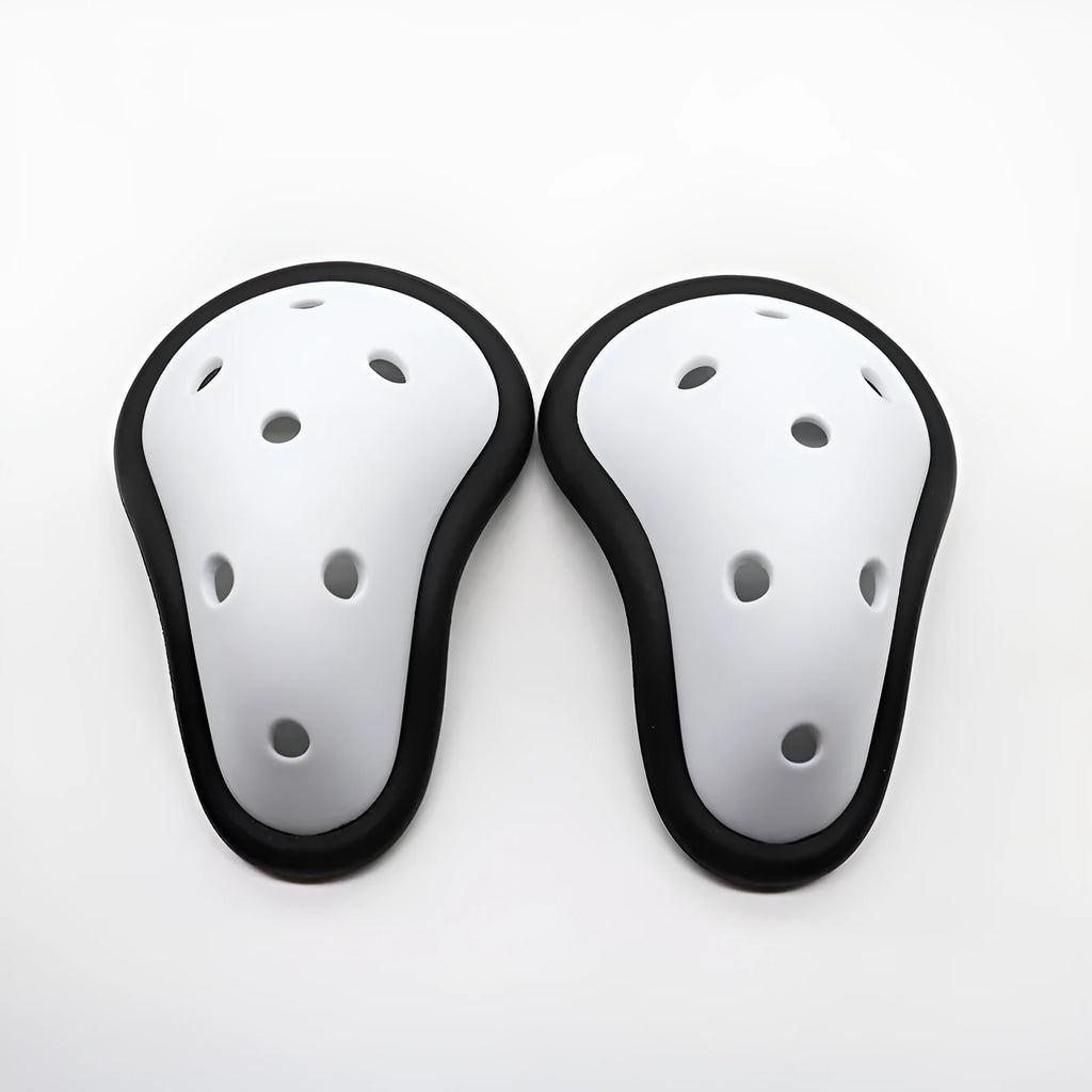 Rubber sports genital protector for adult and children, used in hockey rugby boxing.