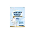 Toilet cleaning powder sachets showing four 30g portions in a 120g pack for bowl cleaning
