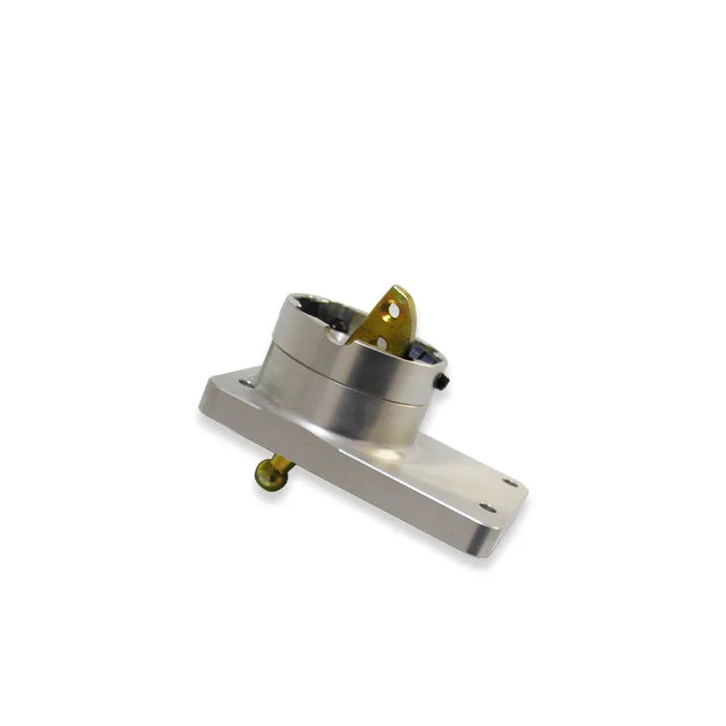 Silver aluminium alloy quick short rod shift lever for Horton vehicles with mounting hardware