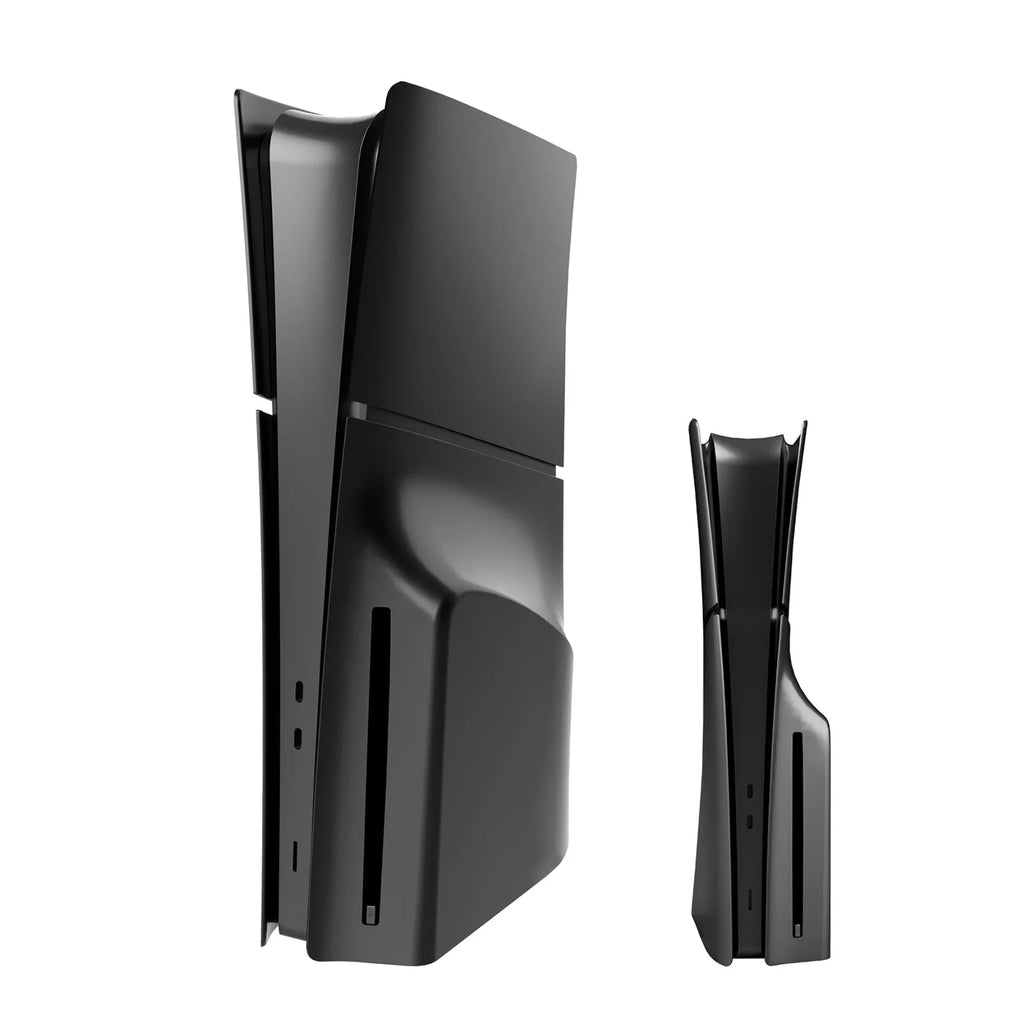 PS5 Slim replacement protective shell in ABS plastic, shown in cobalt blue colour
