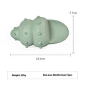 Deep sea shark shaped rubber dog toy in blue or green colours for food leakage control